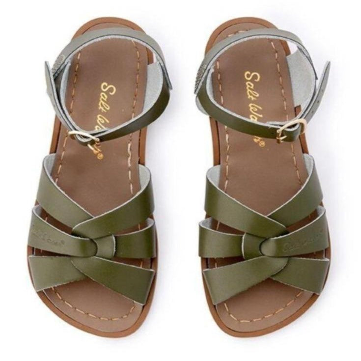 Salt water Sandal Original Olive Green – GREY WILD