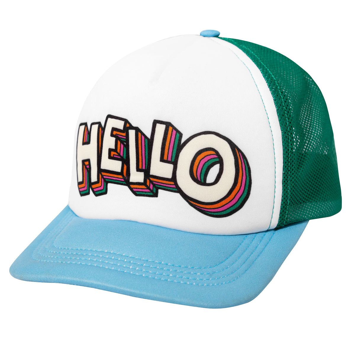 Kukukid Hello Cap – GREY + WILD