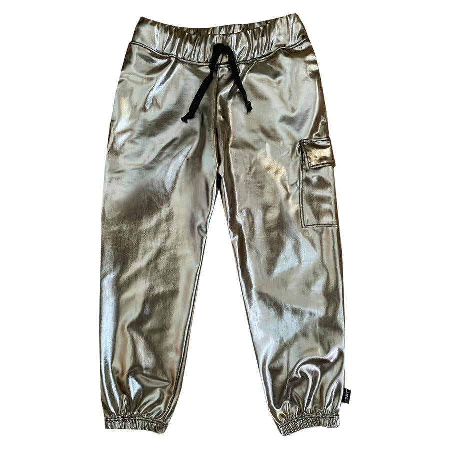 The MiniClassy Metallic Jogger Pant Gold – GREY WILD