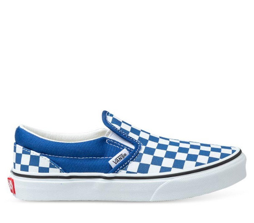 Vans Checkerboard Slip On Limoges/White – GREY WILD